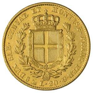 Olasz államok / Szárd-Piemonti Királyság 1842G 20L Au Károly Albert (6,44g/0.900) T:XF,VF Italian states / Kingdom of Sardinia-Piedmont 1842G 20 Lire Au Carlo Alberto (6,44g/0.900) C:XF,VF Krause KM#131