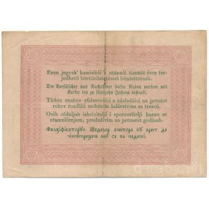 1848. 5Ft Kossuth bankó VN. a. 312738 T:F Hungary 1848. 5 Forint Kossuth banknote VN. a. 312738 C:F Adamo G109, Krause S116