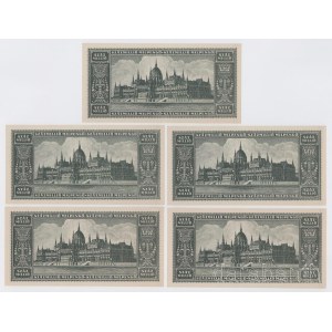1946. 100.000.000MP (5x) T:AU Hungary 1946. 100.000.000 Milpengő (5x) C:AU Adamo P33, Krause P#130