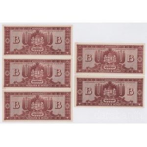 1946. 100.000BP (5x) T:AU Hungary 1946. 100.000 B.-Pengő (Billion Pengő) (5x) C:AU Adamo P36, Krause 133.