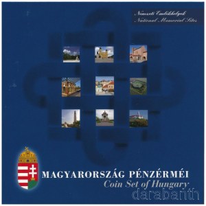 2015. 5Ft-200Ft (6xklf) forgalmi sor szettben + 50Ft Cu-Ni Nemzeti és Történelmi Emlékhelyek T:PP Adamo FO49.2