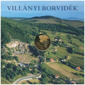 2020. 5Ft-200Ft (6xklf) forgalmi sor + Villányi borvidék Cu-Ni-Zn emlékérem (29mm) szettben T:PP Adamo FO54.5