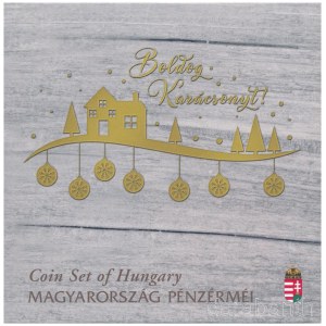 2022. 5Ft-200Ft (6xklf) Boldog Karácsonyt forgalmi sor dísztokban T:BU