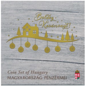 2022. 5Ft-200Ft (6xklf) Boldog Karácsonyt forgalmi sor dísztokban T:PP