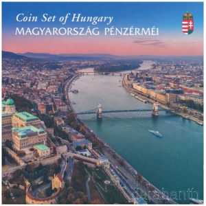2023. 5Ft-200Ft (6xklf) Budapest 150 forgalmi sor, Magyarország pénzérméi, szettben karton dísztokban T:BU