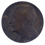 Pátzay Pál (1896-1979) 1966 k. "Prof. Dr. Fornet Béla 1890-1966 / Humanitás, bölcsesség, éleslátás, kritikai készség, pontosság és igényesség harmonikus egysége" kétoldalas öntött bronz plakett (84mm) T:AU Hungary ~1966. "Prof. Dr. Fornet Béla 1890-1966 /
