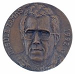 Török János (1932-1996) 1992. "Dr. Süle Tamás 1992" egyoldalas, öntött bronz plakett (96mm) T:AU Hungary 1992. "Dr. Süle Tamás 1992" one-sided cast bronze commemorative plaque. Sign.: János Török (1932-1996) (96mm) C:AU