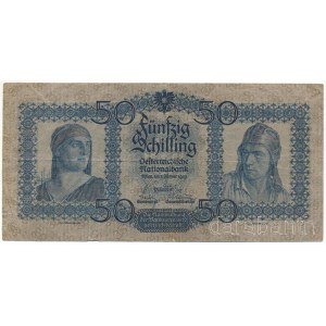 Ausztria 1929. 50Sch 1010 54715 T:F Austria 1929. 50 Schilling 1010 54715 C:F Krause 96