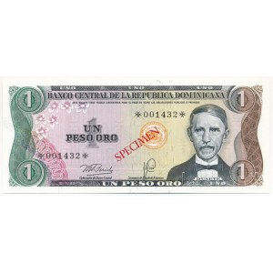 Dominika 1978. 1P piros SPECIMEN bélyegzéssel, 001432 sorszámmal T:UNC,AU Dominica 1978. 1 Peso with red SPECIMENoverprint and 001432 serial number C:UNC,AU Krause P#116s