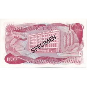 Észak-Írország DN (1978) 100P fekete SPECIMEN (Minta) bélyegzéssel 002038 T:UNC Northern Ireland ND (1978) 100 Pounds with black SPECIMEN overprint 002038 C:UNC Krause 64.bs