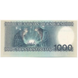 Litvánia 1991. 1000L kiadatlan AA0006788 T:UNC Lithuania 1991. 1000 Litu not issued AA006788 C:UNC Krause 52.