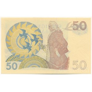 Svédország 1967. 50K Y 533788* pótkiadás T:UNC Sweden 1967. 50 Kronor Y 533788* replacement note C:UNC Krause 53c.3