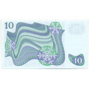 Svédország 1979. 10K X 696643* pótkiadás T:UNC Sweden 1979. 10 Kronor X 696643* replacement note C:UNC Krause 52d.3r