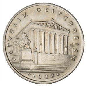 Ausztria 1932. 1Sch Ag kapszulában T:AU Austria 1932. 1 Schilling Ag in capsule C:AU Krause KM#2840