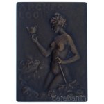 Franciaország 1924 k. "Archeológia" bronz plakett. Szign.: Séraphin Vernier (50x69mm) T:AU France ~1924. "Archeologie" bronze plaque. Sign: Séraphin Vernier (50x69mm) C:AU Gömör 18.
