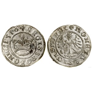 Polska, półgrosz koronny, 1510, Kraków