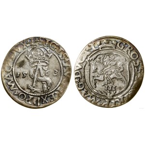 Polen, Dreifachmünze, 1563, Vilnius