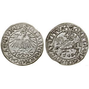 Poland, half-grosz, 1548, Vilnius