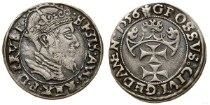 Polska, grosz, 1556, Gdańsk