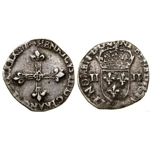 Poland, 1/4 ecu, 158(?), mint mark illegible