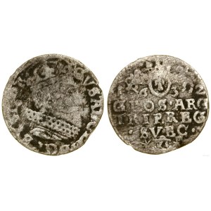 Polska, trojak, 1632, Elbląg