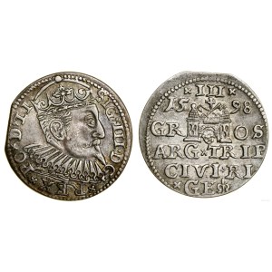Poland, trojak, 1598, Riga