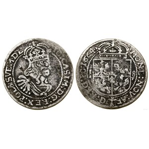 Polska, ort, 1664 AT, Kraków