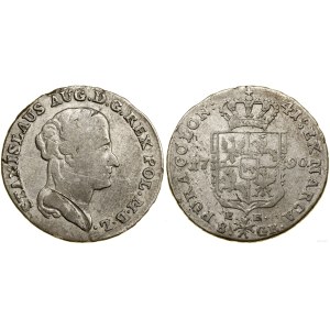 Poland, 2-złoty coin (8 groszy), 1790 EB, Warsaw