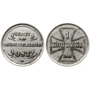 Poland, 1 kopeck, 1916 A, Berlin
