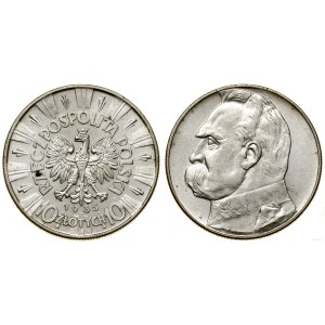 Poland, 10 zlotych, 1935, Warsaw