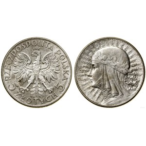 Poland, 5 zlotych, 1933, Warsaw