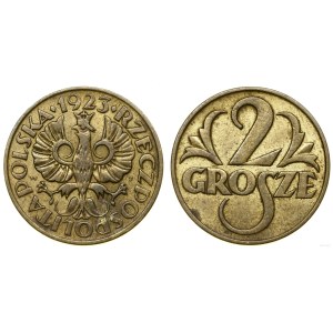 Polonia, 2 groszy, 1923, Varsavia