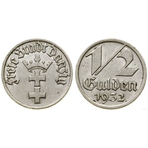 Polska, 1/2 guldena, 1932, Berlin