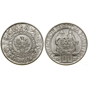 Pologne, 100 zlotys, 1966, Varsovie