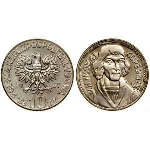 Pologne, 10 zlotys, 1967, Varsovie