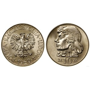Polen, 10 Złoty, 1969, Warschau