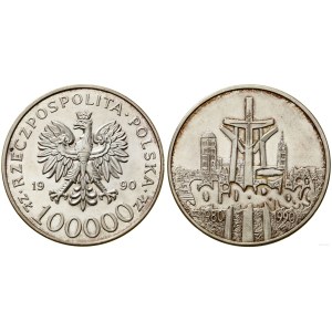 Polen, 100.000 Złoty, 1990, USA