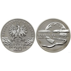 Poland, 20 zlotych, 2003, Warsaw