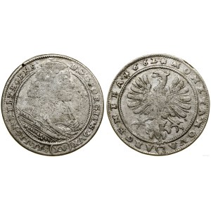 Silesia, 15 kreuzers, 1662, Brzeg