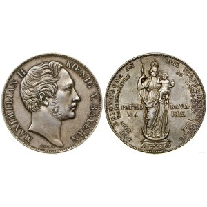 Germany, 2 gulden (Doppelgulden), 1855, Munich