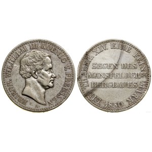 Germany, Miners' Thaler (Ausbeutetaler), 1830 A, Berlin