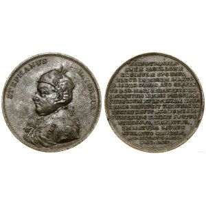 Poland, Medal from the Royal Suite—Stefan Batory (LATER COPY), a copy cast in the 19th century.