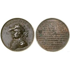 Poland, Medal from the Royal Series—Władysław IV (LATER COPY), a copy cast in the 19th century.