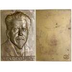 Poland, Władysław Stanisław Reymont plaque, 1926, Warsaw