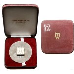 Poland, 200 Years of the Warsaw Mint (two-part medal), 1966, Warsaw