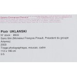 Piotr Uklański (nato nel 1968 a Varsavia), Senza titolo (Il signor François Pinault, presidente del Gruppo Artemis), 2023