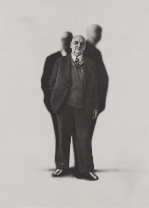 Lothar Wolleh (1930 Berlin - 1979 Londyn), Portret Henryka Stażewskiego, 1977