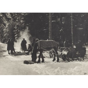 Włodzimierz Puchalski (1909, Mosty Wielkie near Lviv – 1979, King’s Island), Untitled, 1940s
