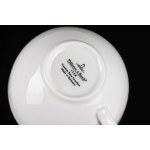 Čajová souprava z bílého porcelánu, Villeroy &amp; Boch