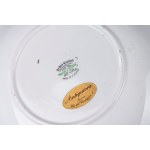 Old English Blue Cathay Porcelain Fruit Salad Set